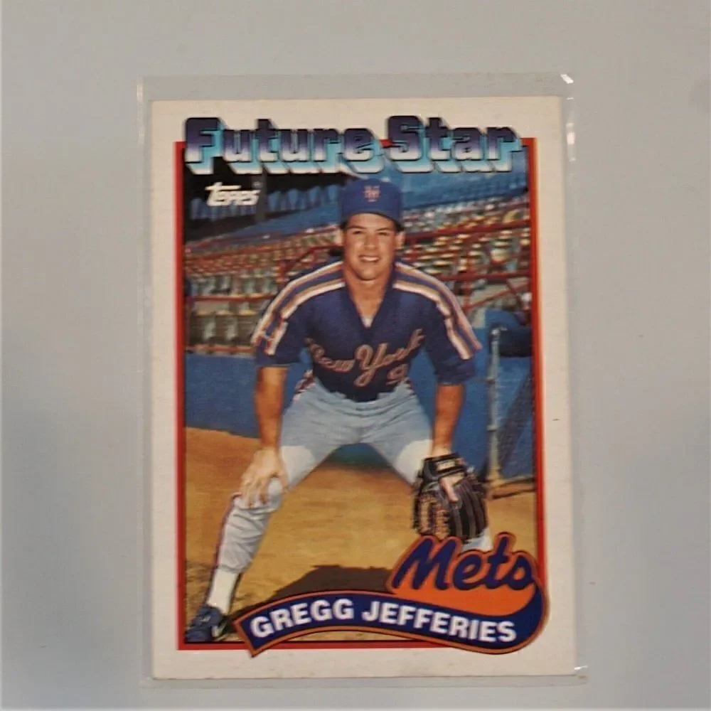 TOPPS 1989 GREG JEFFERIES METS ROOKIE CARD # 233